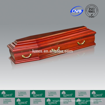 LUXES vente chaude italienne populaire cercueil en bois